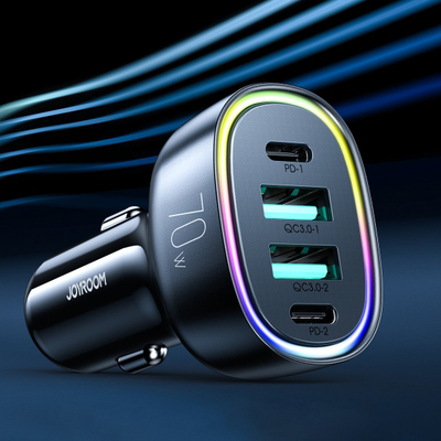 Karikues makine Joyroom JR-CL29, 70W, 2x USB 2x USB C, i zi