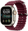 Rrip për orë Tech-Protect Iconband Pro, për Apple Watch 44/45/46/49 mm, bordo