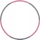 Unazë fitnesi Schildkrot SF Fit Hoop, 90cm, 0.8kg, gri roze