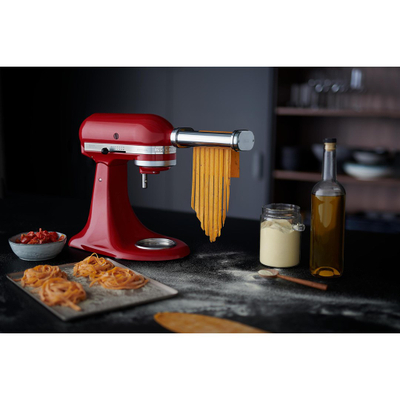 Mikser planetar KitchenAid 5KSM125EER, 4.8L, motor i fuqishëm, i kuq