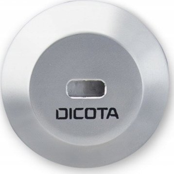 Pllakë aksesorë sigurie DICOTA D32052, për bravë T Lock, 1 copë, argjendtë