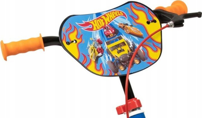 Biçikletë fëmijësh Toimsa Hot Wheels 1168, 12", me rrota ndihmëse, blu