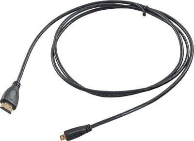 Kabllo Akyga (AK-HD-15R), HDMI Micro - HDMI, 1.5 m, e zezë