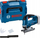 Lemë elektrike orbitale Bosch GST 18V-125 B, 18V, thellësi prerjeje 125 mm, blu