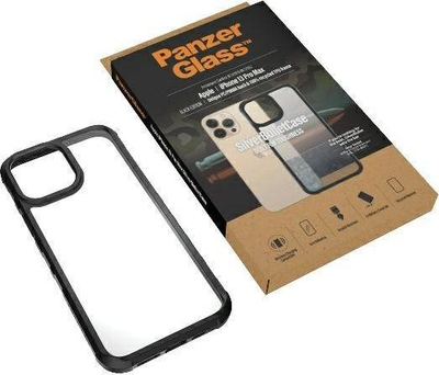 Mbrojtëse telefoni PanzerGlass ClearCase për iPhone 13 Pro Max, xham i temperuar, shtresë antibakteriale, Strawberry