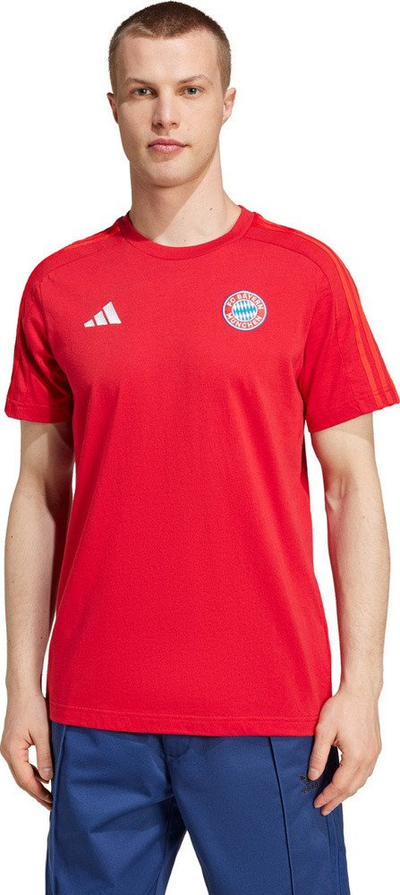Блуза Adidas Bayern Munich DNA IT4143, за мажи, црвена