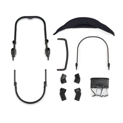 Set konfigurimi karroce iCandy Peach 7, për dy fëmijë, Phantom Dark Grey
