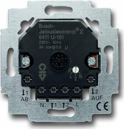 Çelës elektrik Busch Jaeger 6411 U 101, për drita, i bardhë