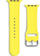 Rrip dore silicone APS për Apple Watch, silikon, 41 40 38mm, i verdhë