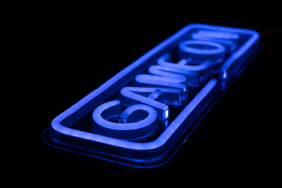 PREYON Neon Gaming LED Ѕидна Светилка, Blue