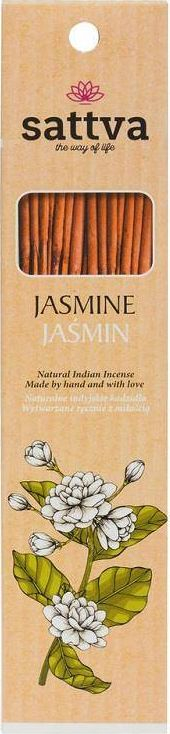 Temjan natyral Sattva Jasmine, shkopinj indianë, 15 copë