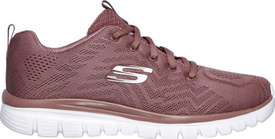 Atlete për goca Skechers Graceful Get Connected, Memory Foam, rrjetë ajrosëse, rozë