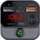 Transmetues FM Bluetooth për makinë me Noise Cancelling, 30W, QC3.0 USB‑C, i zi