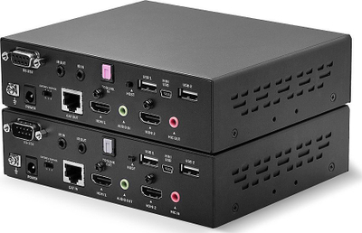 Adapter HDMI USB RS232 Lindy Extender Cat6, der me 100m