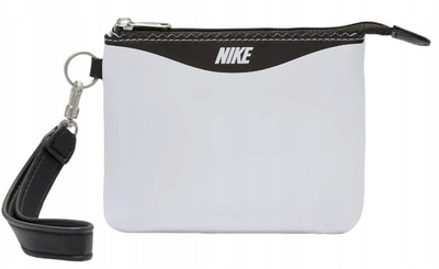 Portofol dore Nike Icon Cortez Wristlet 92800618758, me rrip dore, material sintetik, i zi