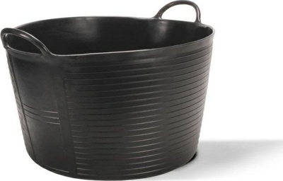 Enë plastike Kanguro Flextub, 55L, me doreza, ngjyrë e zezë