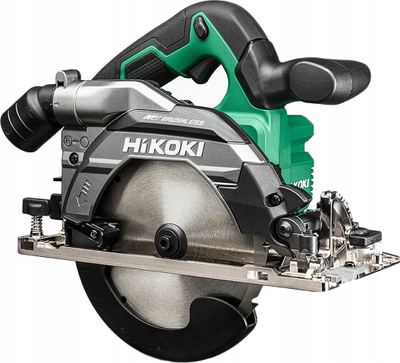 Sharrë rrethore HiKOKI C3606DB, 165mm, 36V 2x5Ah, jeshile me të zezë
