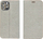 Këllëf folio Musttby për Redmi 13R, funksion qëndrimi, teksturë lëkure, gri