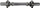 Shtangë e drejtë Eb Fit, 35 cm, diametër 28 mm, metal