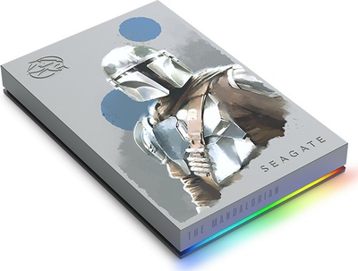 Disk i jashtëm Seagate Star Wars Mandalorian, 2TB, USB 3.0, gri