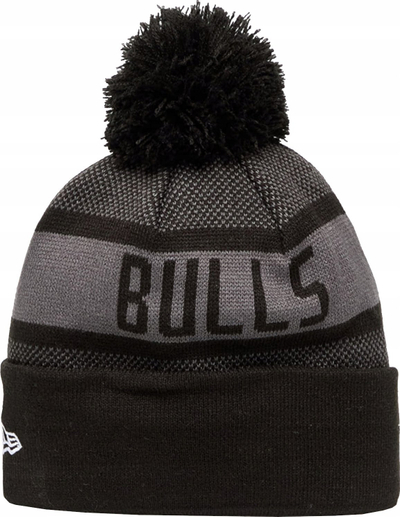 Kapelet New Era Jake Cuff Beanie Chicago Bulls, akrilik, gri