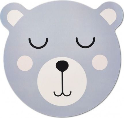 Mbështetëse tavoline Zeller Bear, plastike, 38 cm, blu