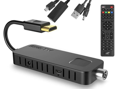 Tuner TV LTC PS TV Stick DVB T2, Full HD, HDMI, i zi