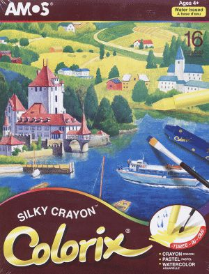 Set pastelë ujorë Amos Colorix, 16 copë, shumëngjyrësh