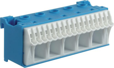 Bllok vetëkapës Hager KN22N, 63A, 22 lidhje, blu