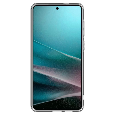Заштитна маска за телефон Spigen Liquid Crystal за Samsung Galaxy S25 Edge, флексибилен TPU, против пожолтување, проѕирна