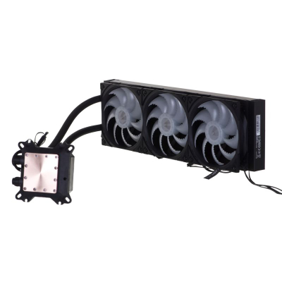 Ftohës ujor CPU Endorfy Navis F360 ARGB, radiator 360mm, 3x 120mm PWM, i zi