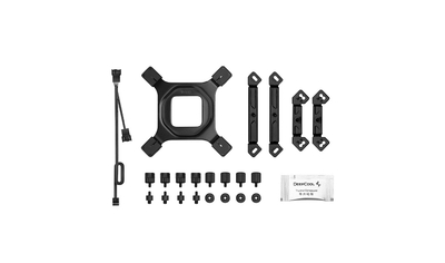 Ftohës CPU Deepcool AG620 BK ARGB, 260W TDP, 120mm Dual Fan, i zi