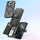 Калф портфељ DUX DUCIS Lawa за iPhone 16 Pro Max, 2 во 1, MagSafe, црна