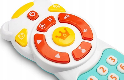 Lodër edukative me telekomandë TOYZ, interaktive, me drita dhe tinguj, shumëngjyrëshe
