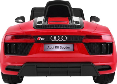 Makina elektrike për fëmijë Audi R8 Spyder, me telekomandë, një vend, e kuqe