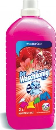 Zbutës për rroba Der Waschkönig Rotblumen, 57 WL, 2 litra