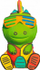 Set plasteline Moon Light Clay Pino Friend, plastelinë kërcece, 3+, shumëngjyrësh