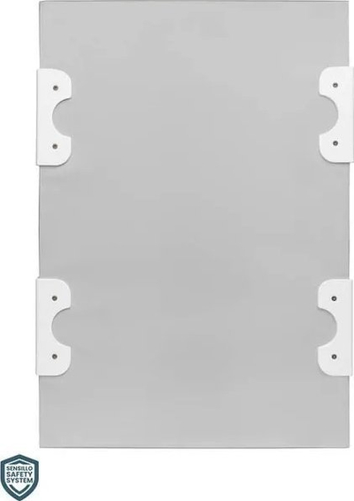 Jastëk ndërrimi Sensillo Linen, sistem sigurie, 60 cm, gri me iriq