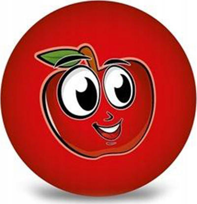 Top lodër Artyk Colorful Ball Little Apple, 23cm, PVC, i kuq