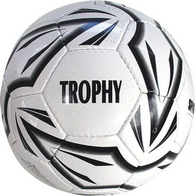 Top futbolli Spartan Trophy, madhësia 4, lëkurë sintetike, shumëngjyrësh