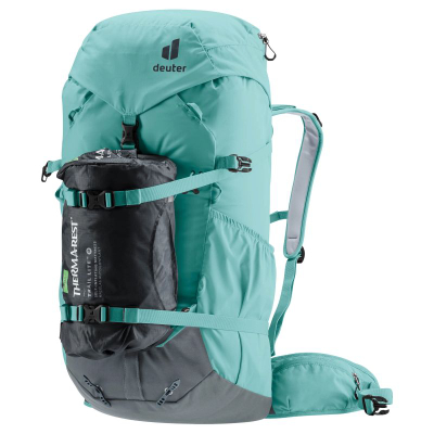 Shpinore Deuter Gravity Expedition 45+ SL, 45L, për alpinizëm, blu