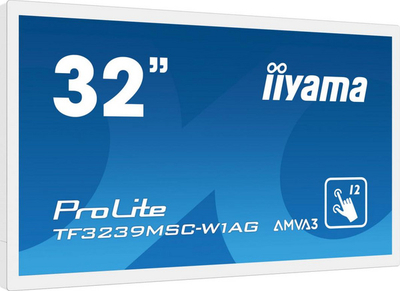 Monitor iiyama ProLite TF3239MSC-W1AG, 31.5", Full HD, i bardhë
