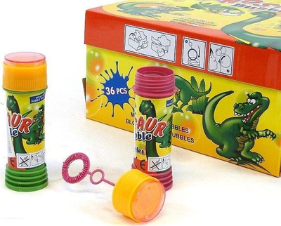 Flluska sapuni Adar Dino, set me 36 copë, shumëngjyrëshe