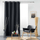 Perde me unaza Tissea Eyelet Curtain, 135 x 240 cm, blackout, antracit