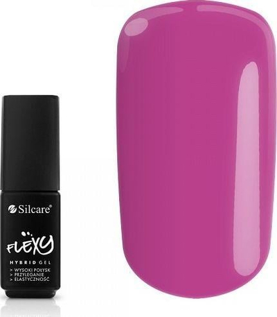 Llak xheli hibrid Silcare Flexy 34, 4.5g, rozë vjollcë