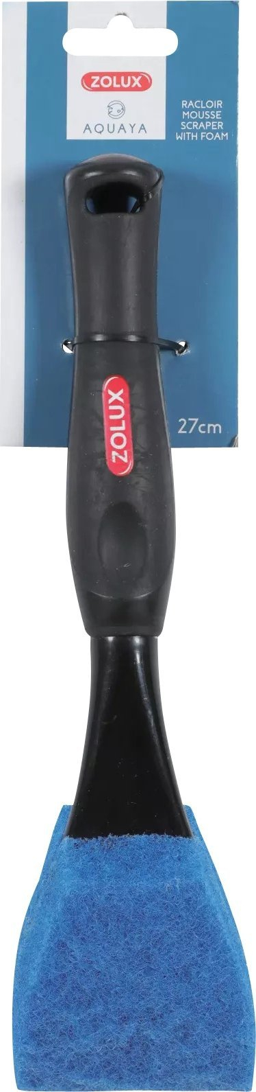Shpatull pastrimi për akuarium Zolux, kokë me shkumë, 27 cm