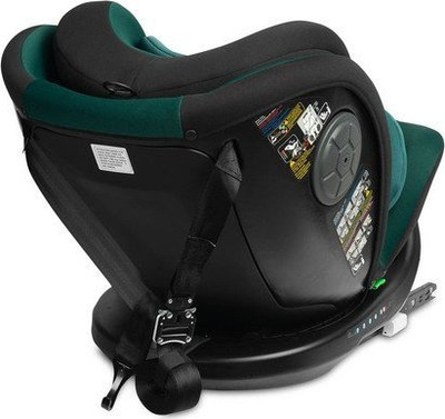 Авто седиште Coccolle Mokki i-Size Emerald, 40-150 cm, вртење 360°, зелено