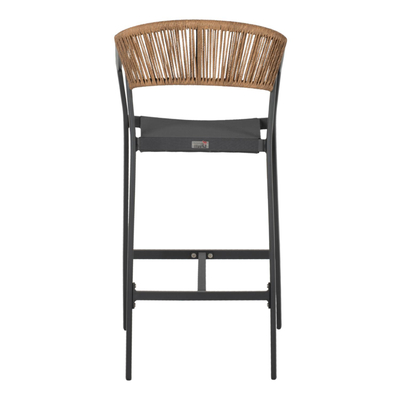 Stol bari alumini 56×58×105 cm (HM5892.01), gri