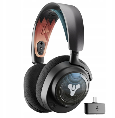 Слушалки гејминг SteelSeries Arctis Nova 7X, безжични, Limited Edition Destiny 2, бели