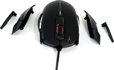 Maus lojrash Gamdias HADES GMS7011, lazer, 8 butona, me kabllo USB, i zi